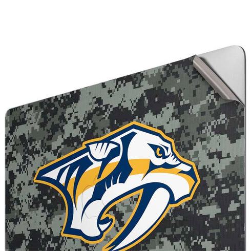 NHL Nashville Predators Camo Apple MacBook Pro 16-inch Skin