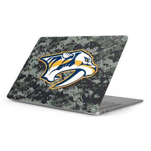 NHL Nashville Predators Camo Apple MacBook Pro 16-inch Skin