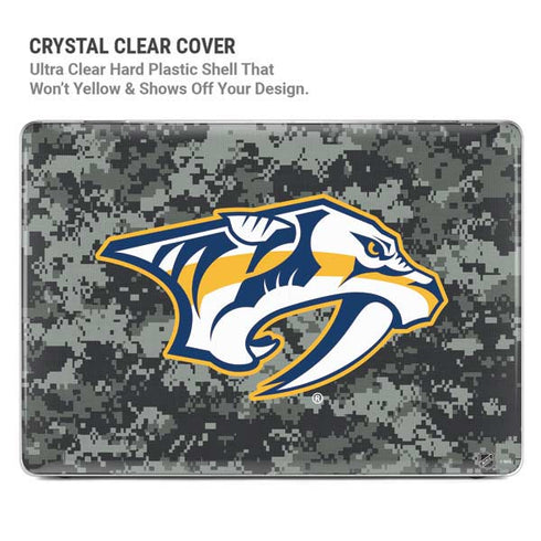 NHL Nashville Predators Camo MacBook Cases