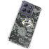 NHL Nashville Predators Camo Moto G 5G (2025) Clear Case