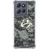 NHL Nashville Predators Camo Moto G Stylus 5G (2025) Clear Case