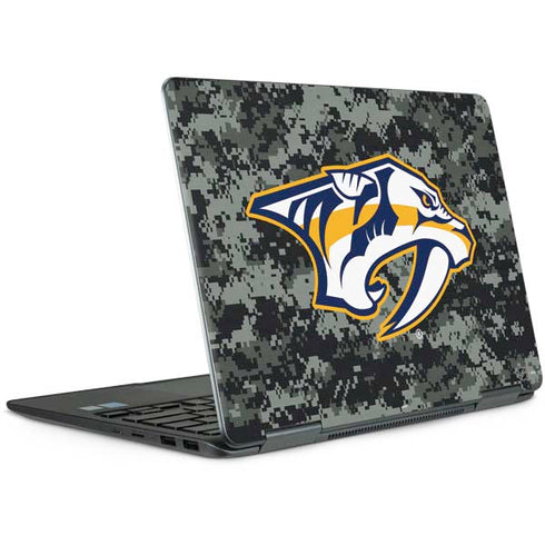 NHL Nashville Predators Camo Notebook 9 Pro 13in (2017) Skin
