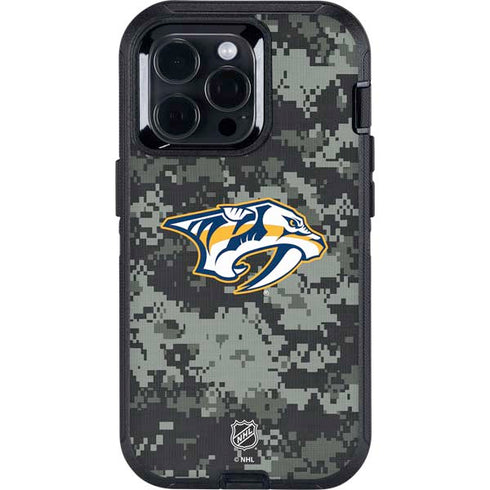 NHL Nashville Predators Camo Otterbox Defender iPhone Skin