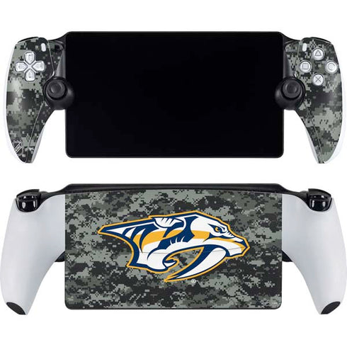 NHL Nashville Predators Camo PlayStation Portal Remote Player Skin