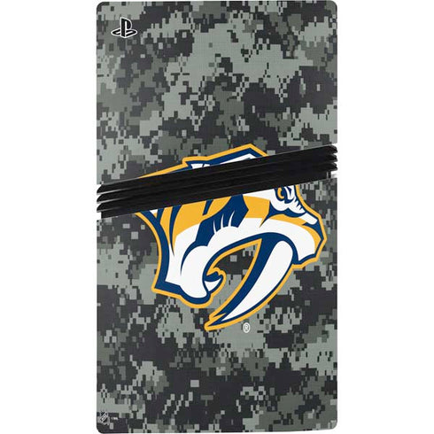 NHL Nashville Predators Camo PS5 Pro Bundle Skin