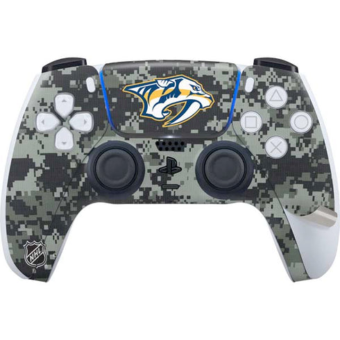 NHL Nashville Predators Camo PS5 Pro Bundle Skin