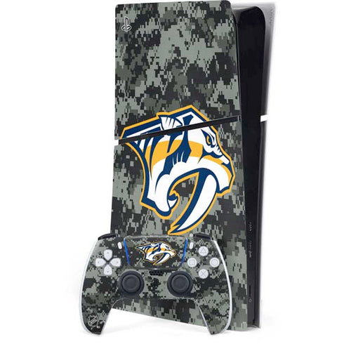 NHL Nashville Predators Camo PlayStation PS5 Skins