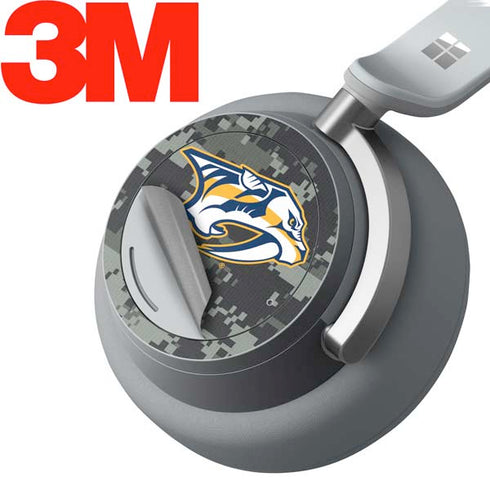 NHL Nashville Predators Camo Surface Headphones Skin
