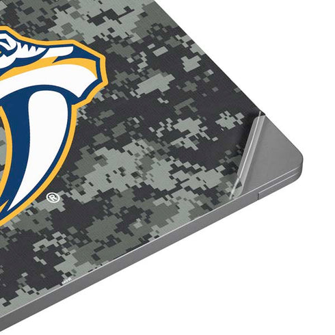 NHL Nashville Predators Camo Laptop Skins