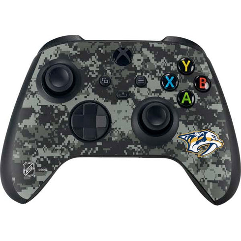 NHL Nashville Predators Camo XBox Series X Digital Edition Bundle Skin