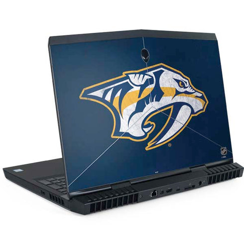 NHL Nashville Predators Distressed Dell Alienware Skin