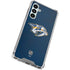 NHL Nashville Predators Distressed Galaxy A16 5G Clear Case