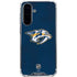 NHL Nashville Predators Distressed Galaxy A36 5G Clear Case