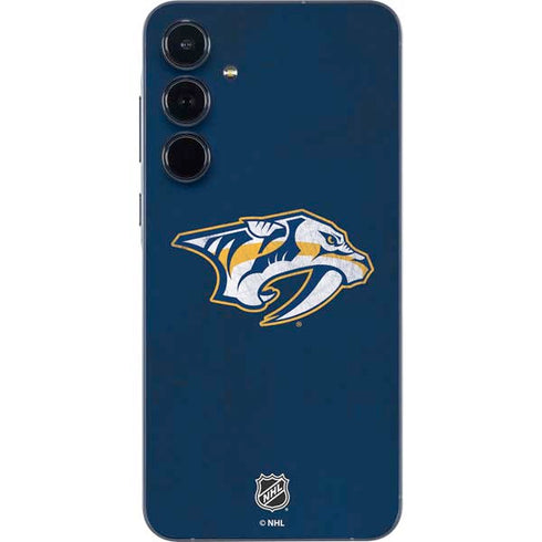 NHL Nashville Predators Distressed Galaxy A36 5G Skin
