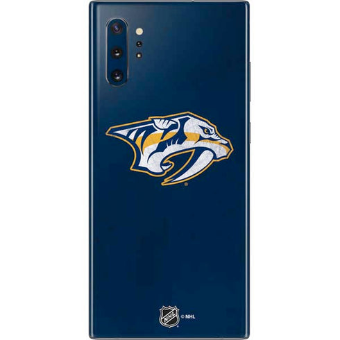 NHL Nashville Predators Distressed Galaxy Note 10 Plus Skin