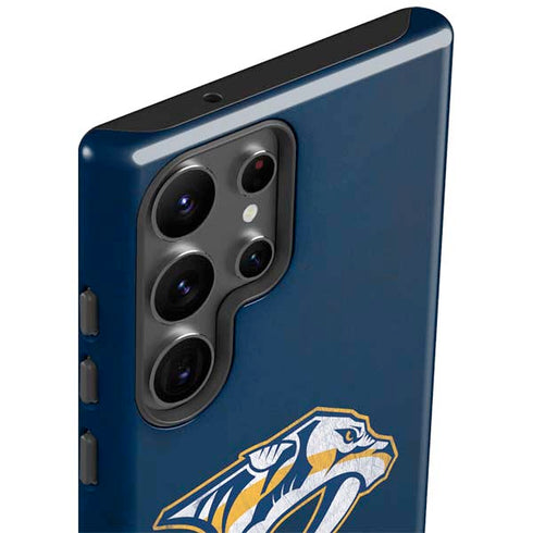 NHL Nashville Predators Distressed Galaxy S23 Ultra Pro Case