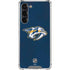 NHL Nashville Predators Distressed Galaxy S24 FE Clear Case