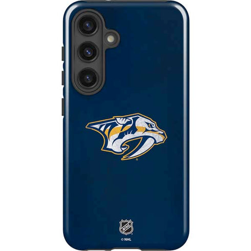 NHL Nashville Predators Distressed Galaxy S25 Impact Case