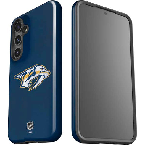 NHL Nashville Predators Distressed Galaxy S25 Impact Case