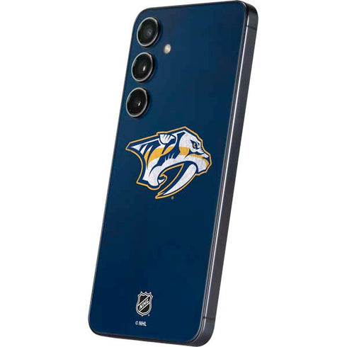 NHL Nashville Predators Distressed Galaxy S24 Skin