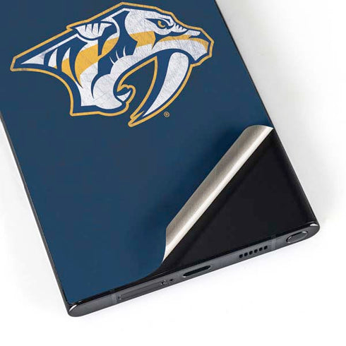 NHL Nashville Predators Distressed Galaxy S24 Ultra Skin
