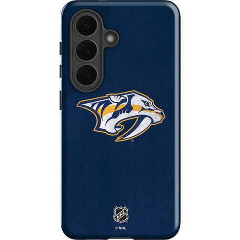 NHL Nashville Predators Distressed Galaxy S26 Impact Case