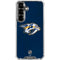 NHL Nashville Predators Distressed Galaxy S26 Plus Clear Case
