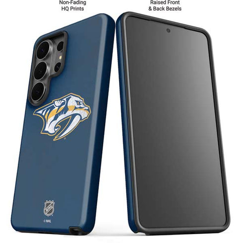NHL Nashville Predators Distressed Galaxy S26 Ultra Impact Case