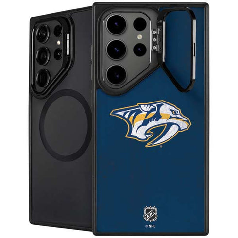 NHL Nashville Predators Distressed Galaxy S26 Ultra Kickstand Case