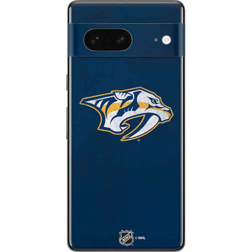 NHL Nashville Predators Distressed Pixel Skins