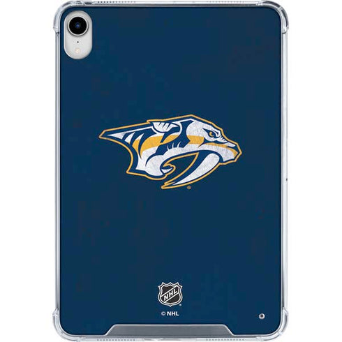 NHL Nashville Predators Distressed iPad 11th Gen (2025) Clear Case