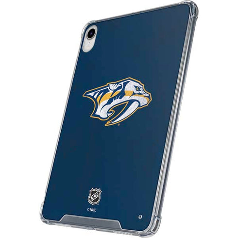 NHL Nashville Predators Distressed iPad 11th Gen (2025) Clear Case