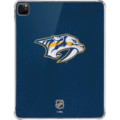 NHL Nashville Predators Distressed iPad Pro 11in (2024) Clear Case