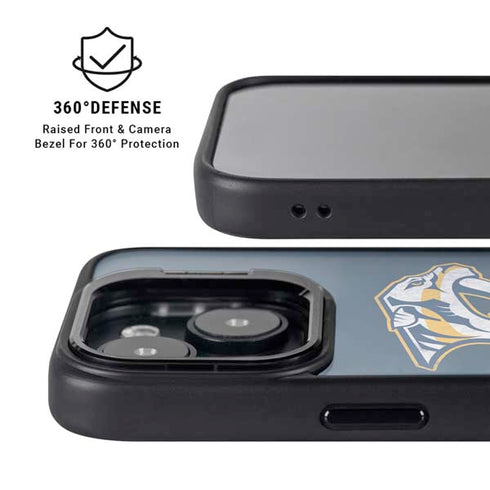 NHL Nashville Predators Distressed iPhone 13 Kickstand Case