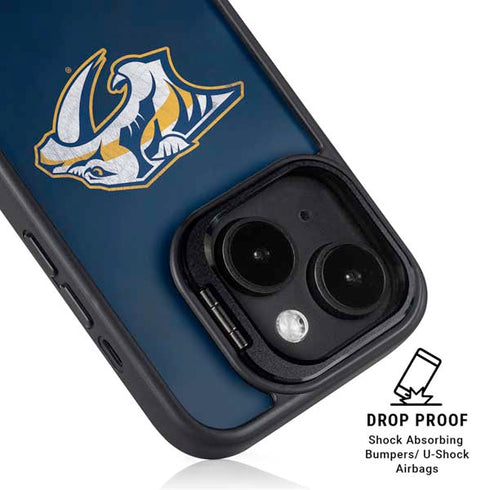 NHL Nashville Predators Distressed iPhone 14 Kickstand Case