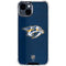 NHL Nashville Predators Distressed iPhone 15 Clear Case