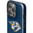 NHL Nashville Predators Distressed iPhone 15 Pro Impact Case