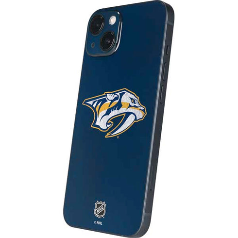 NHL Nashville Predators Distressed iPhone 15 Skin