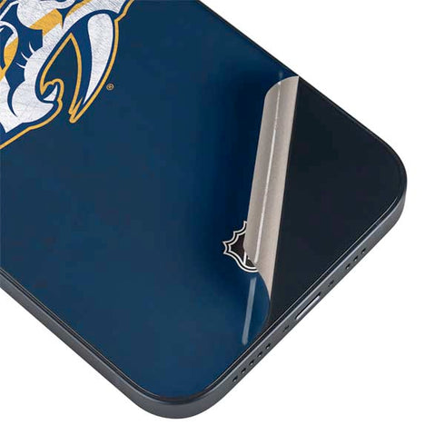NHL Nashville Predators Distressed iPhone 15 Skin