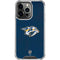 NHL Nashville Predators Distressed iPhone 16 Pro Clear Case