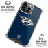 NHL Nashville Predators Distressed iPhone 16 Pro Clear Case