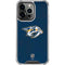 NHL Nashville Predators Distressed iPhone 16 Pro Max Clear Case