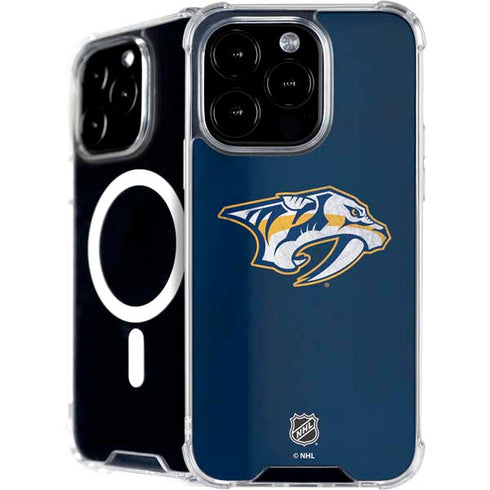 NHL Nashville Predators Distressed iPhone 16 Pro Max MagSafe Case