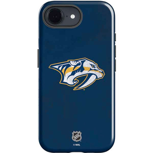 NHL Nashville Predators Distressed iPhone 16e Impact Case