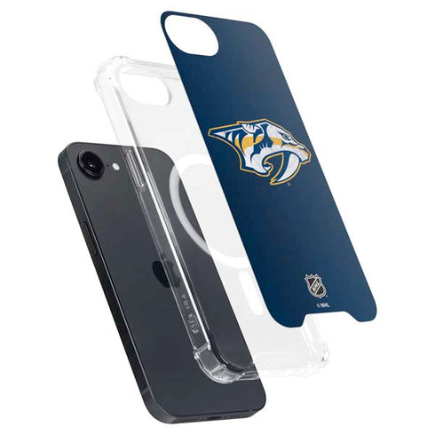 NHL Nashville Predators Distressed iPhone 16e MagSafe Case