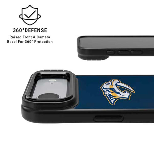 NHL Nashville Predators Distressed iPhone 17 Air Kickstand Case