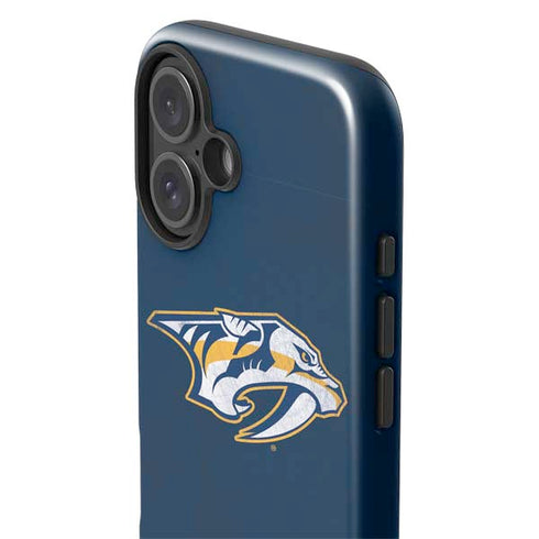 NHL Nashville Predators Distressed iPhone 17 Impact Case