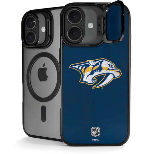 NHL Nashville Predators Distressed iPhone 17 Kickstand Case
