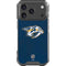 NHL Nashville Predators Distressed iPhone 17 Pro Clear Case
