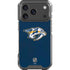 NHL Nashville Predators Distressed iPhone 17 Pro Clear Case